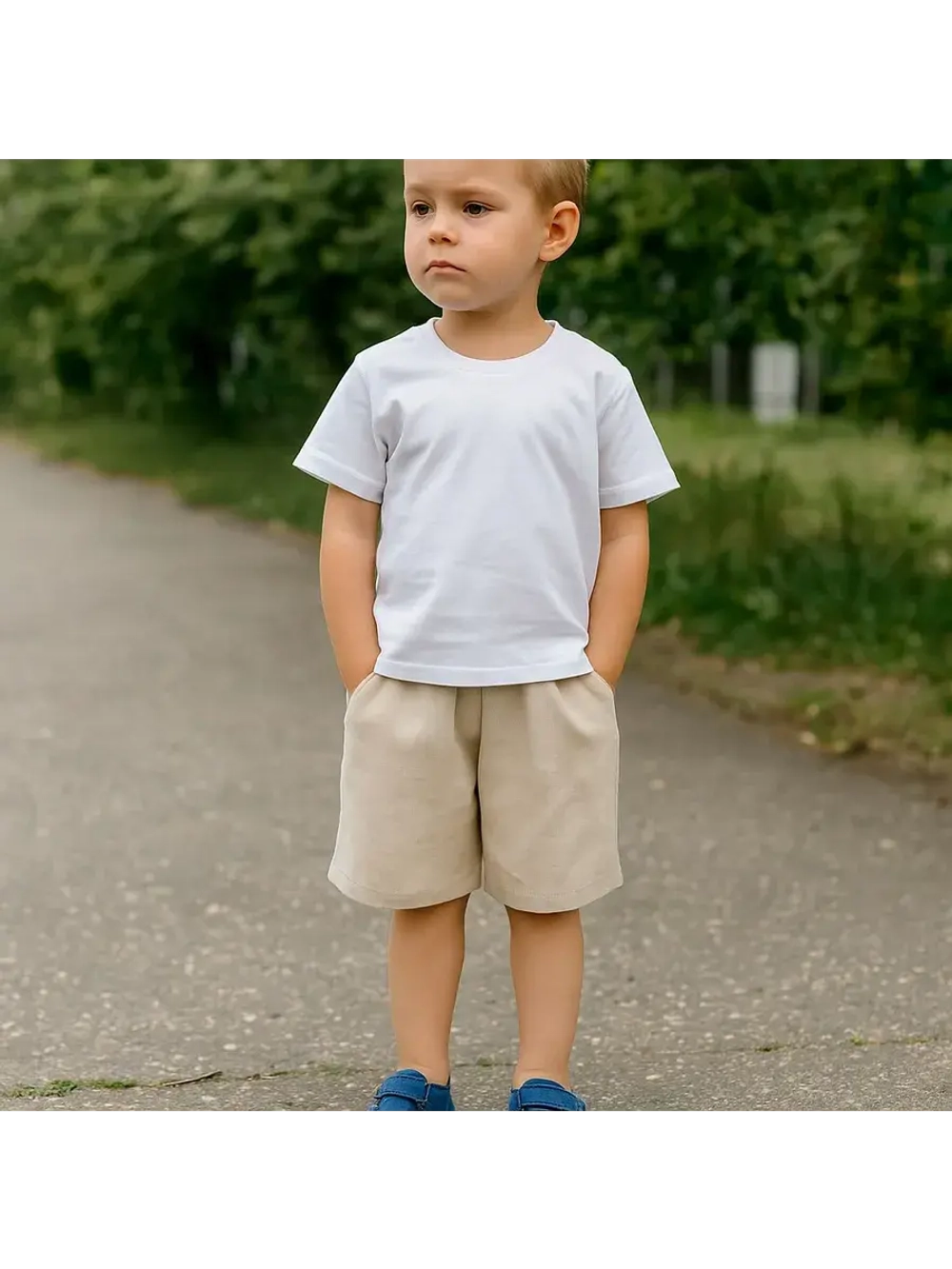 Шорты лен на худых детей