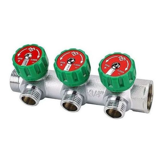 Коллектор регулирующий Varmega ВР-НР 3/4&quot;/НР 3*1/2&quot; 38748