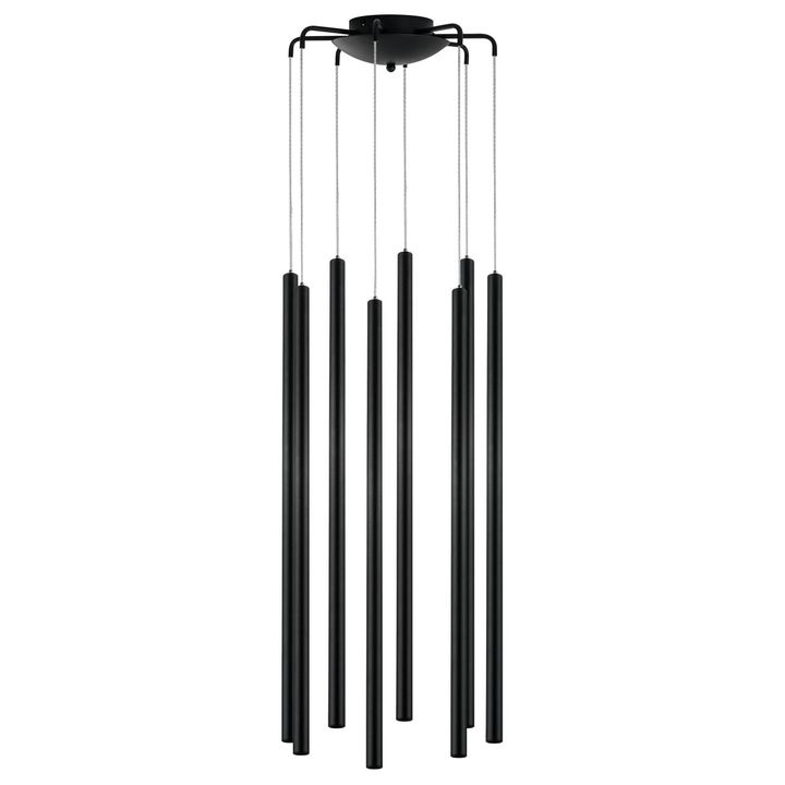 Комплект с подвесной люстрой Lightstar Tubo (574737+747337 (8шт) L8T747337