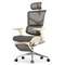 Кресло EXPERT 2 SAIL RSAM 01-G (сидение MAX с подножкой, подлокотн 6D(360), сетка сер/каркас светл)