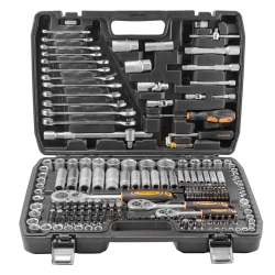 Набор инструментов 218пр.1/4''3/8''1/2''(6гр.)(4-32мм) Partner PA-42182-5(40218)