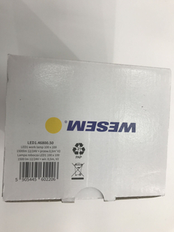 Фара рабочего света Wesem LED1.46800.50