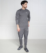 Худи EA7 - серый(3RPM26 PJ05Z)