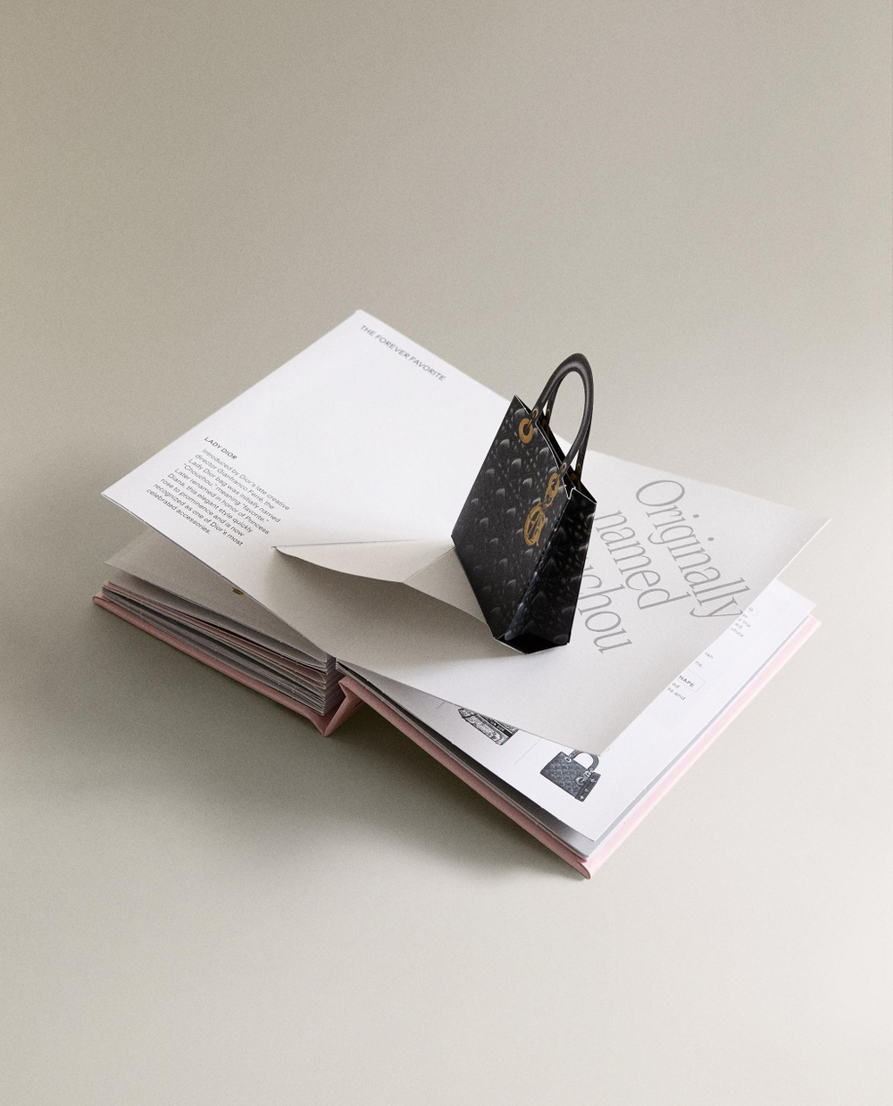 Fashion Unfolded: Dior. Книга-раскладка pop-up (на английском языке)