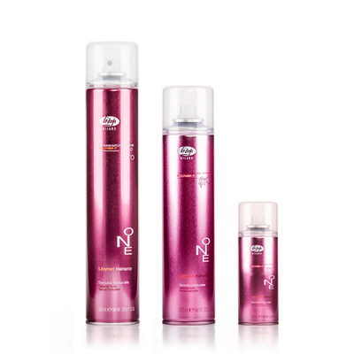 Лак для укладки волос нормальной фиксации Lisap Lisynet One Natural Hold