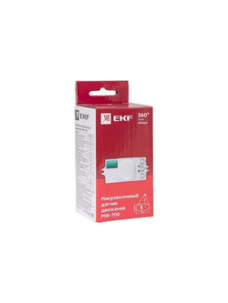 Датчик движения микроволновый MW-700 1200Вт 360град. до 10м IP20 бел. PROxima EKF dd-mw-700