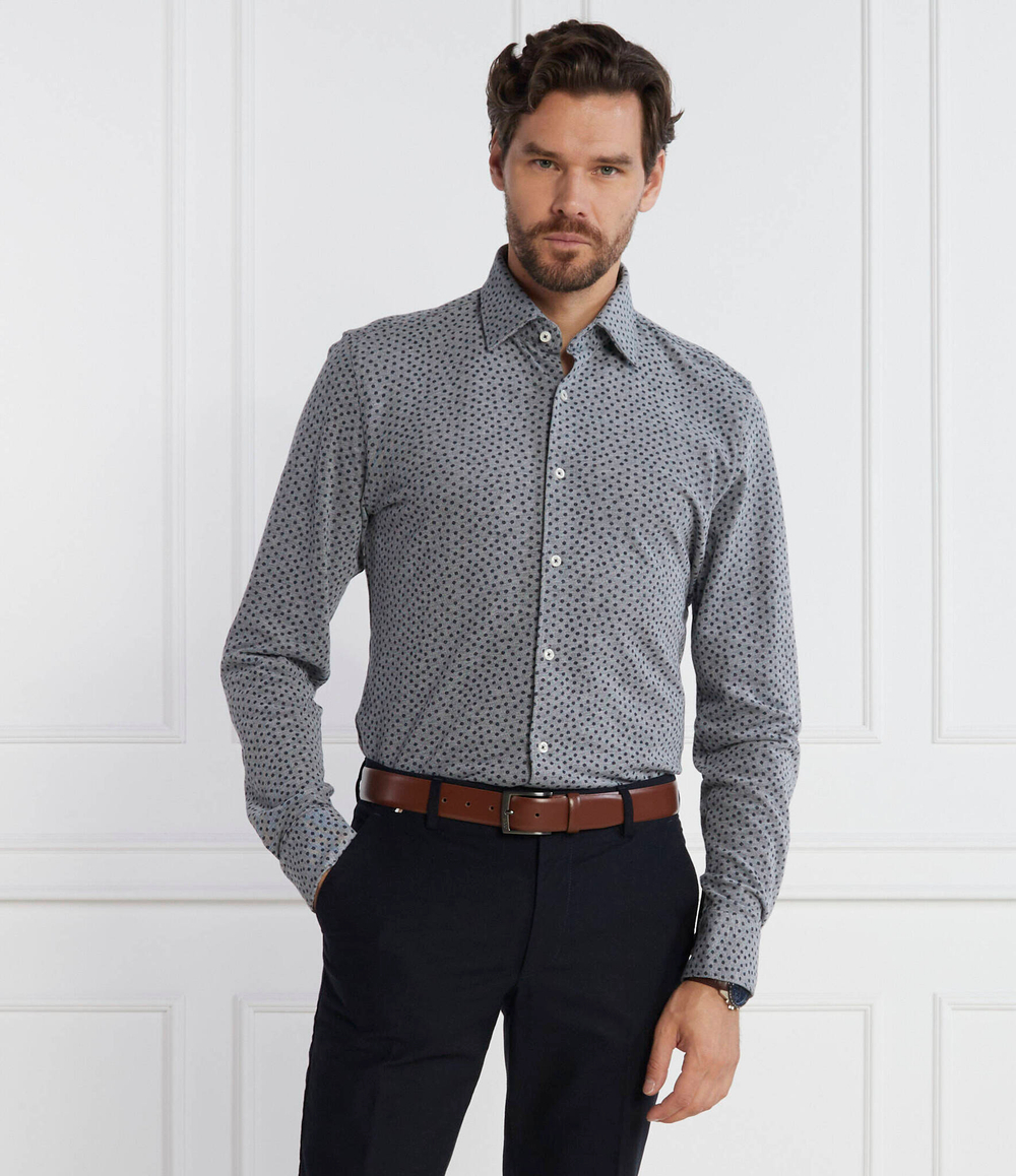 Рубашка C HAL kent C BOSS BLACK - серый(50503198)