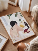 Постер 50х70 см новогодний 1 шт