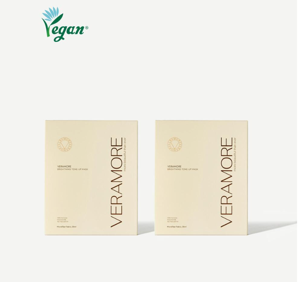 VERAMORE Маска для лица выравнивающая тонизирующая - Brightening Tone-Up Mask, 25мл.