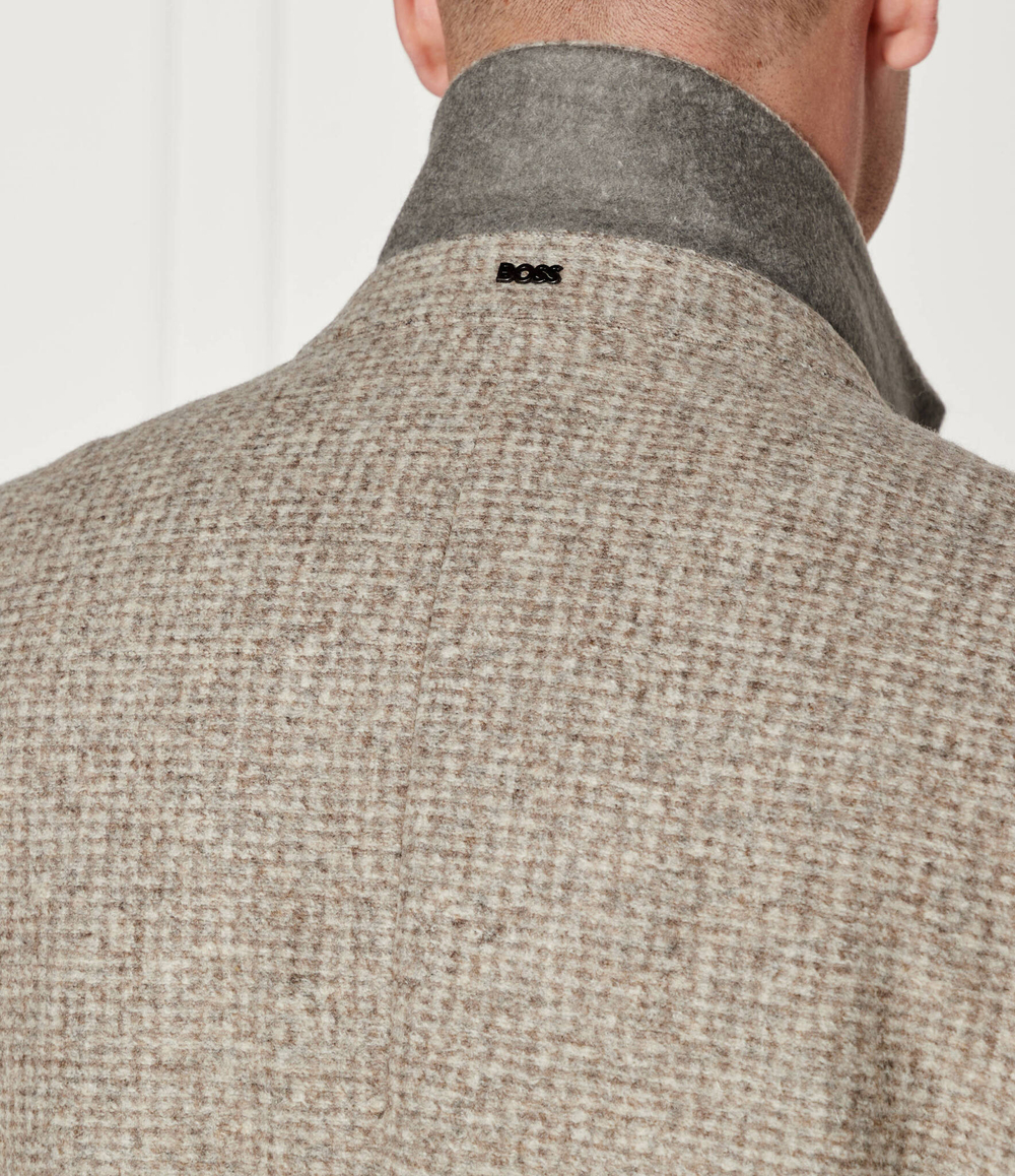 Пальто H-Hyde BOSS BLACK - бежевый(50528132)