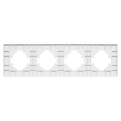 Рамка пластиковая FRM-PERIO-PL-4-BK (Arlight, -) 049759