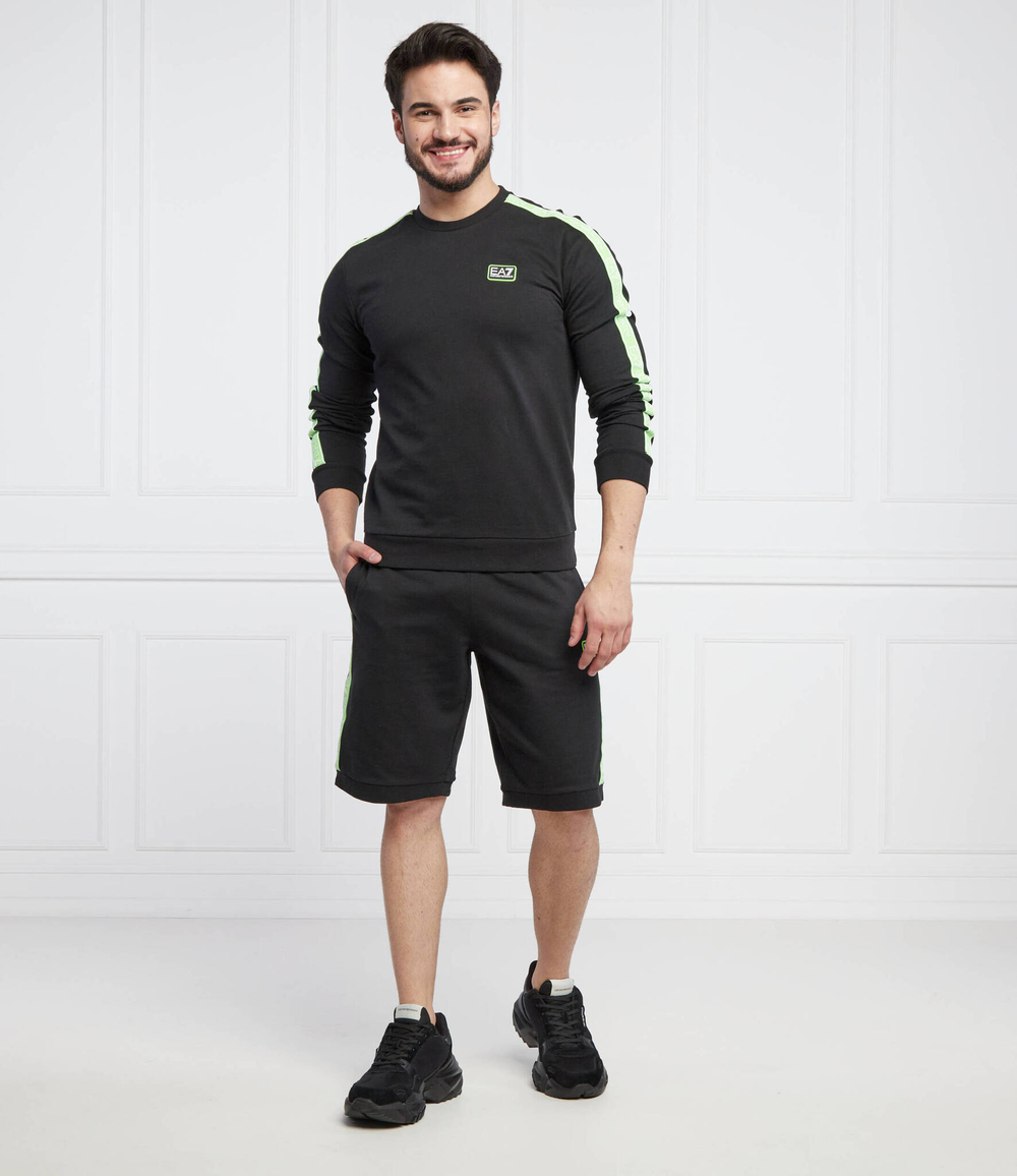 шорты EA7 - черный(3LPS61 PJ05Z)