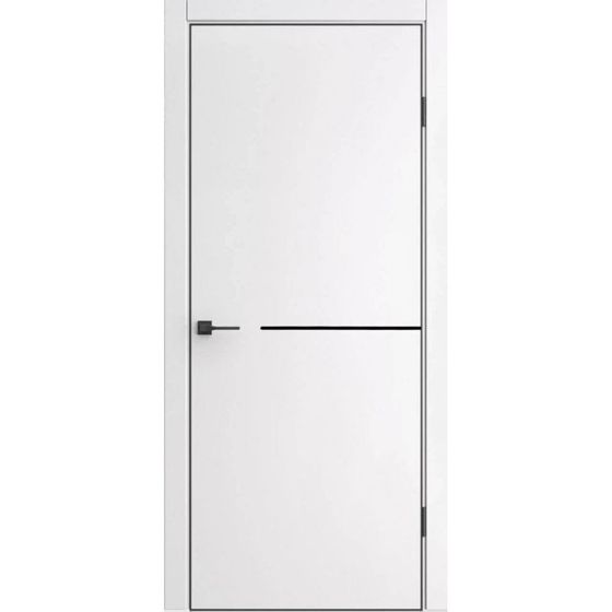 Купить Межкомнатная дверь экошпон ДП-50.1 white pearl глухая