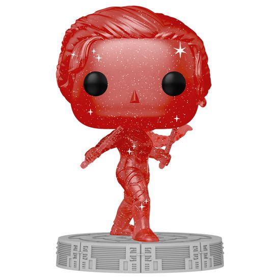 Фигурка Funko POP! Art Series Bobble Marvel Infinity Saga Black Widow Red w/Case 57613 / Фигурка Фанко ПОП! по мотивам вселенной "Marvel", Чёрная вдова