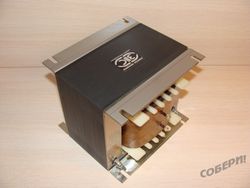 трансформатор силовой в сетевой фильтр питания для аудиотехники