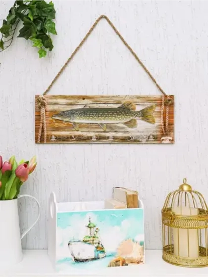 Декор на стену "Щука" 50*17 см