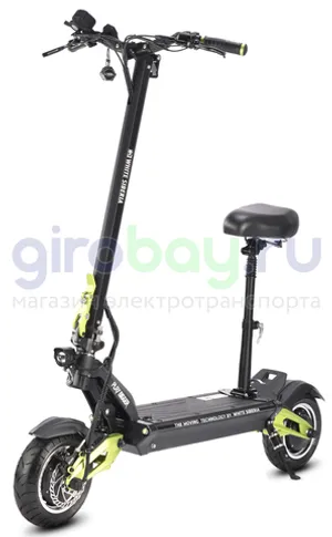 Электросамокат WHITE SIBERIA NERPA PRO 3600W Elka Green (зеленый) фото №1