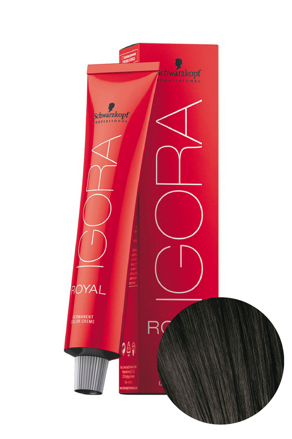 Краска для волос Igora Royal 6-12 Темный русый сандрэ пепельный Schwarzkopf Professional, 60 мл