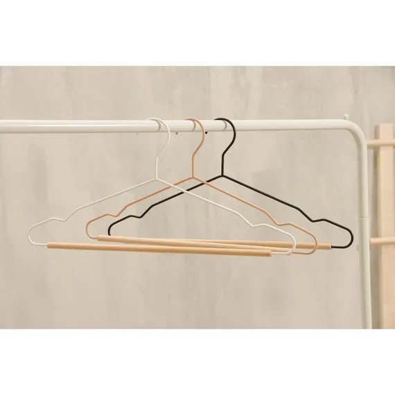 Вешалка для одежды SAVANNA Wood, 41,5×22,5×1 см, цвет розовый