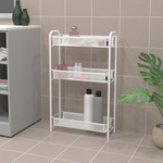 Этажерка "Ладья 1" 3 полки белый