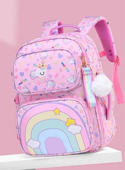 Çanta \ Bag \ Рюкзак YY 7140 pink rainbow