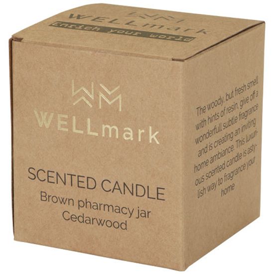 Ароматизированная свеча Wellmark Let's Get Cozy 650 г с ароматом кедрового дерева