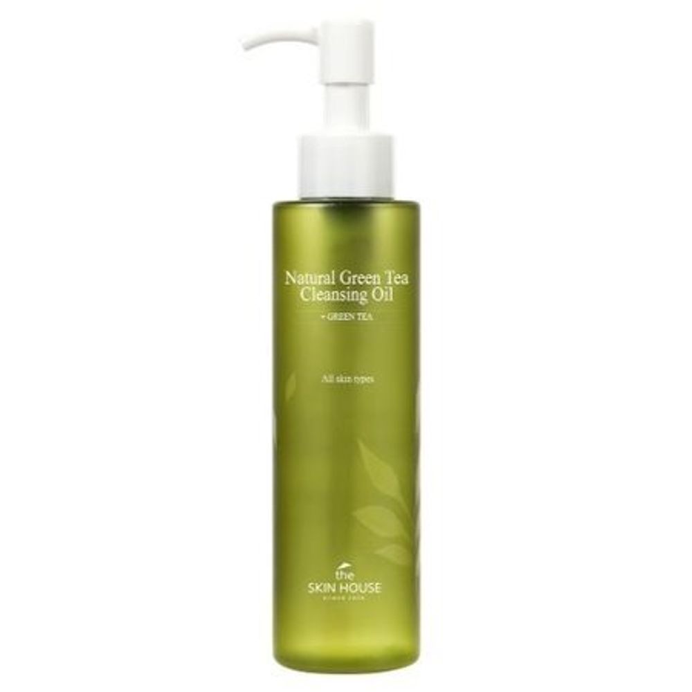 Гидрофильное масло с экстрактом зелёного чая The Skin House Natural Green Tea Cleansing Oil