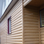 Сайдинг металлический Woodstock ECOSTEEL Матовый 0.5мм Сосна (в наличии)