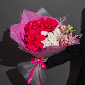 Букет цветов Клубничный мармелад