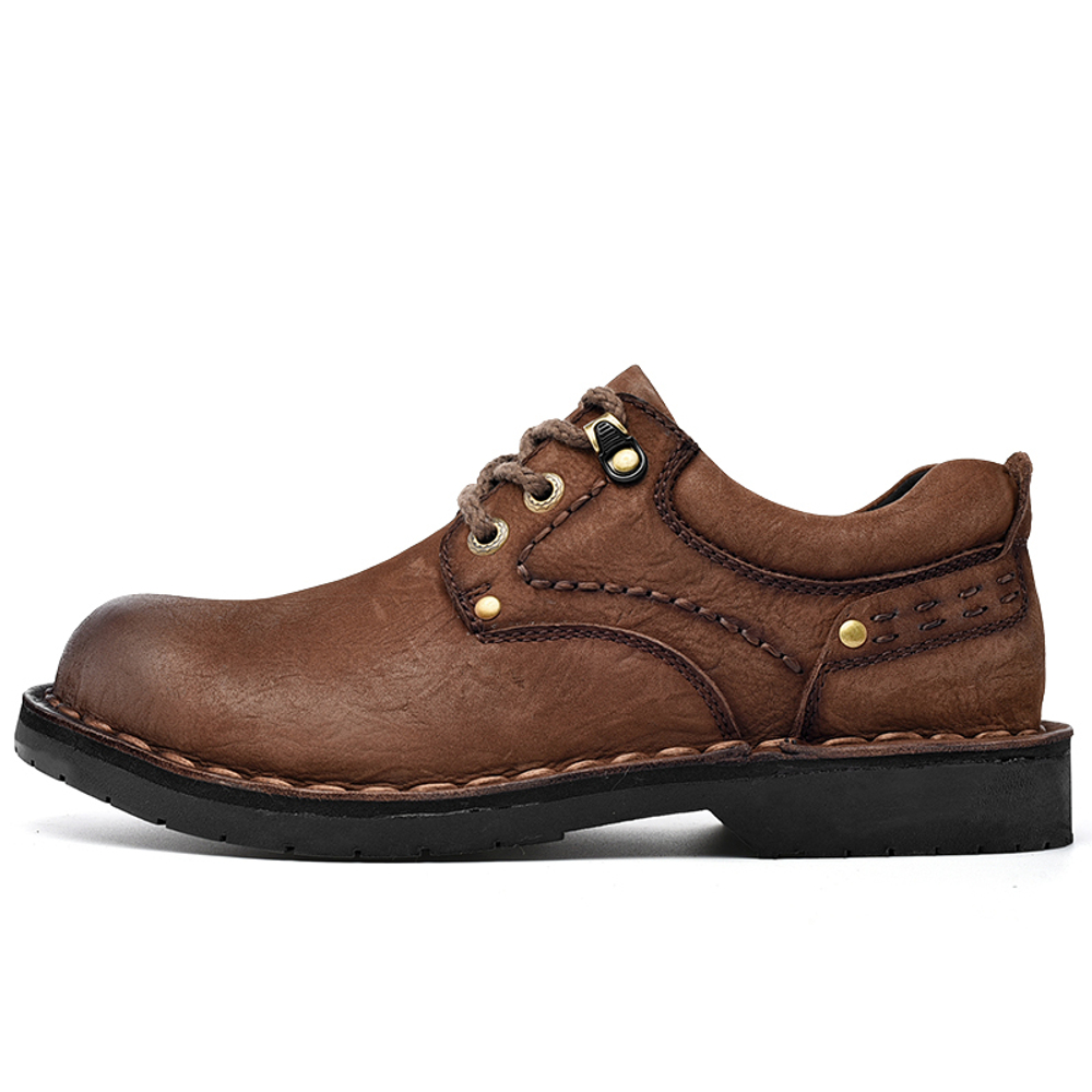 Laoks Work Boots Men"s High top Brown