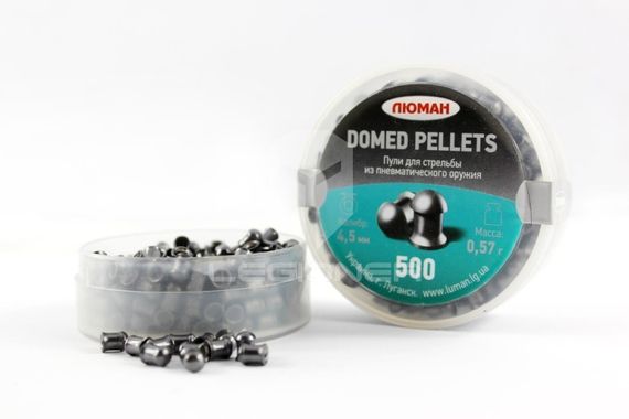 Пули для пневматики Люман Domed Pellets 0,57гр (500шт)