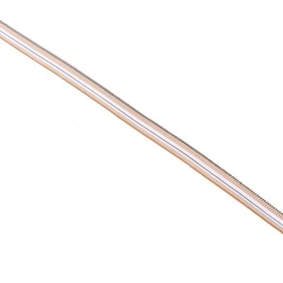 Резинка с просечкой 8 мм, бежевый