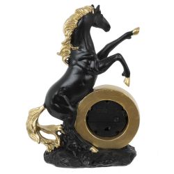 GAEM Фигурка декоративная "Лошадь" с часами (AAAx1 н/п), L16 W7,5 H23 см