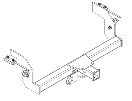Фаркоп на SUZUKI JIMNY (2019-) (без электрики, паспорт/сертификат в комплекте) Автос.SZ 13