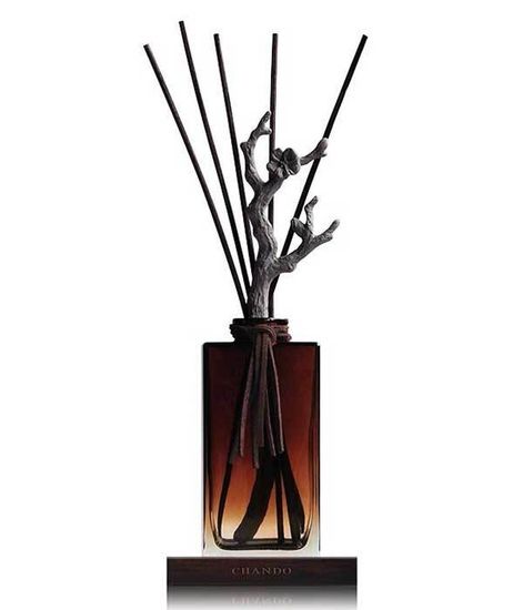 Golden Amber, ароматический диффузор с необычными палочками, Chando