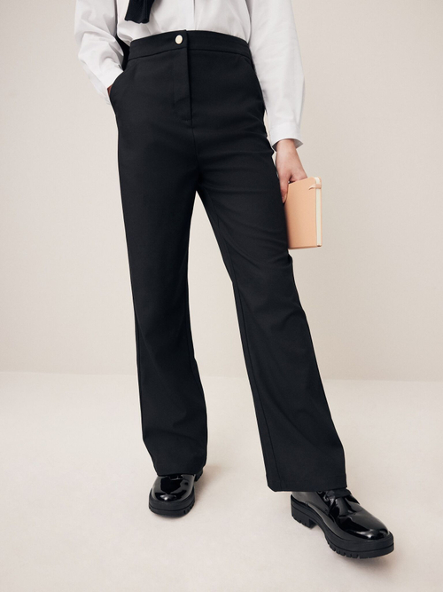 Брюки школьные для девочки Next Q76-863, Черный