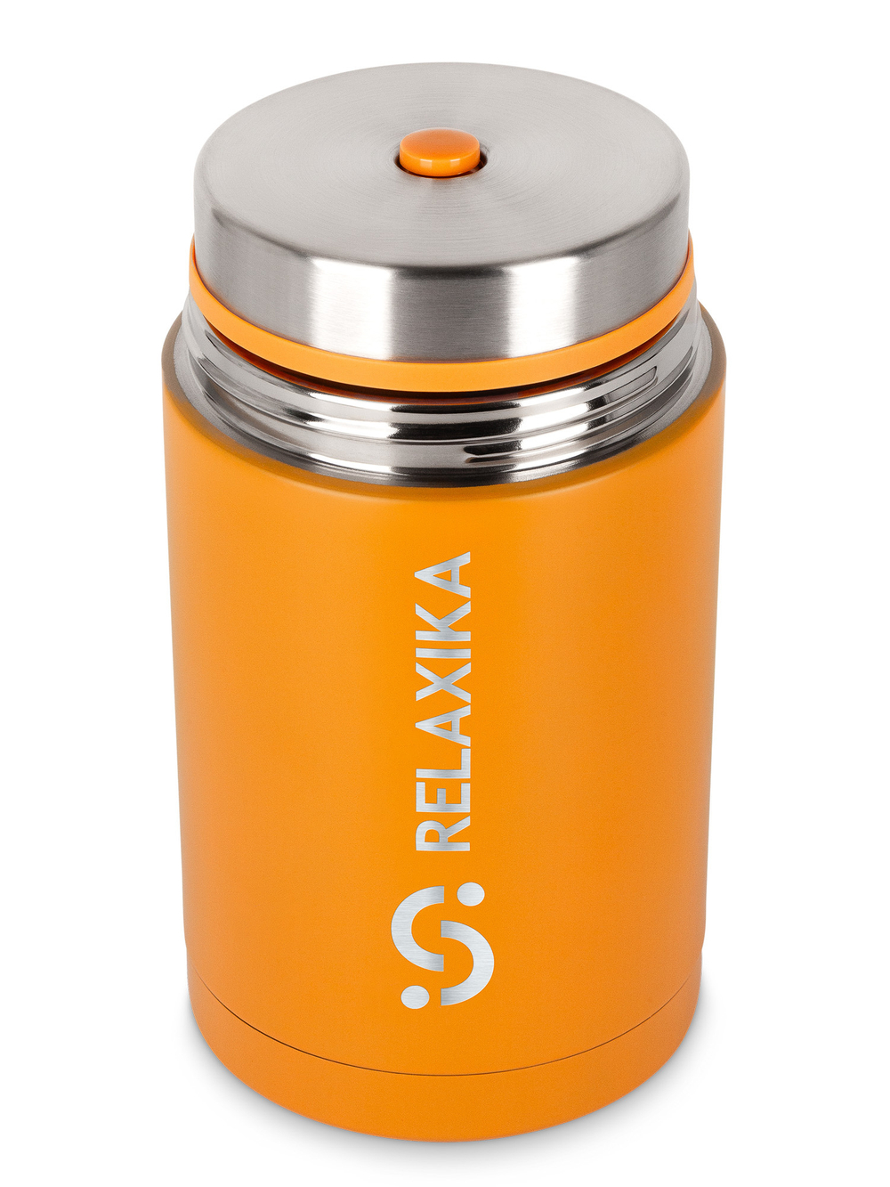 Термос для еды Relaxika 301 (1 литр), желтый