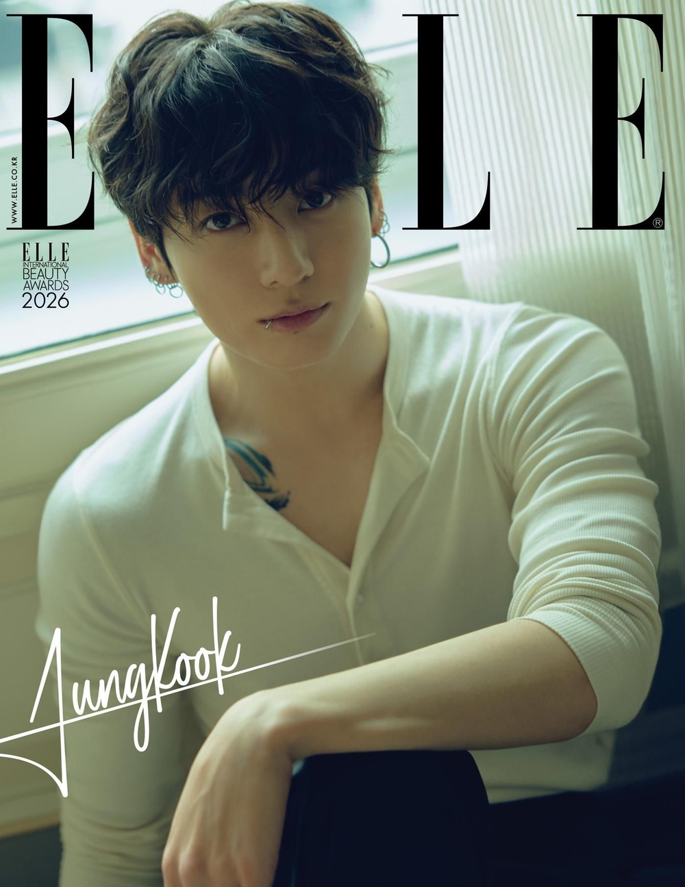 публикация ELLE - 2026.01 JUNG KOOK C Type