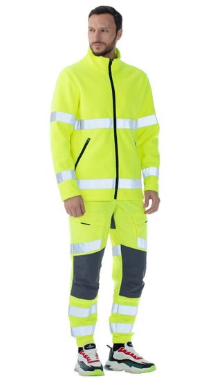 Куртка флисовая "Люменар" (лимон)