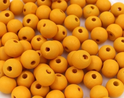 Бусины пришивные дерево, р. 10 мм