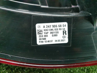 Фонарь правый внешний Mercedes GLB X247 (19-23)