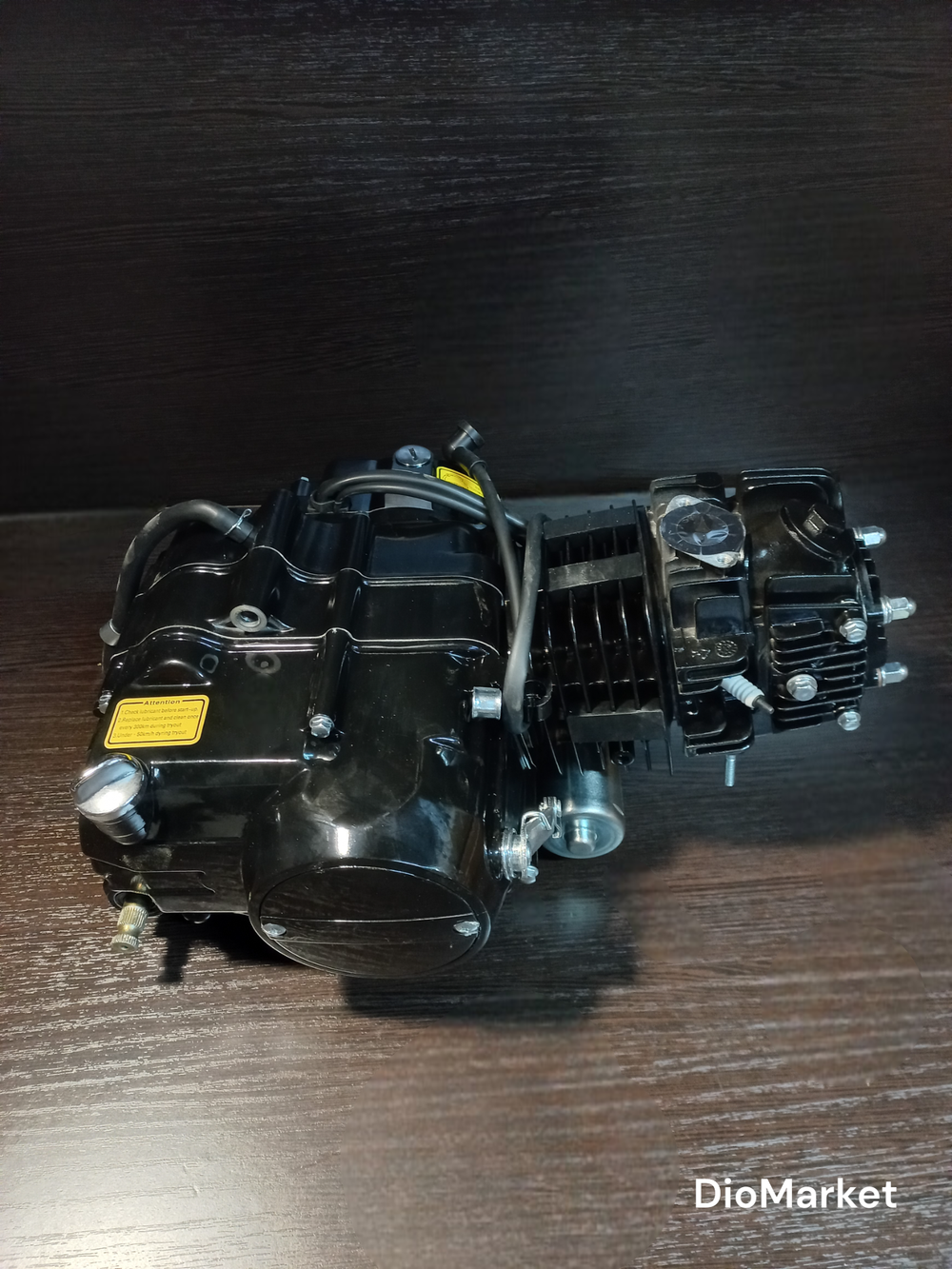 Двигатель на питбайк TTR 125 (152FMI) Черный