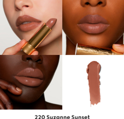Gucci Gucci Beauty Rouge a Levres Satin Lipstick - Бархатная помада оттенок 220 Suzanne Sunset, 3 g