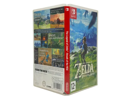 The Legend of Zelda: Breath of the Wild (Nintendo Switch, Полностью на русском языке, Б/У)