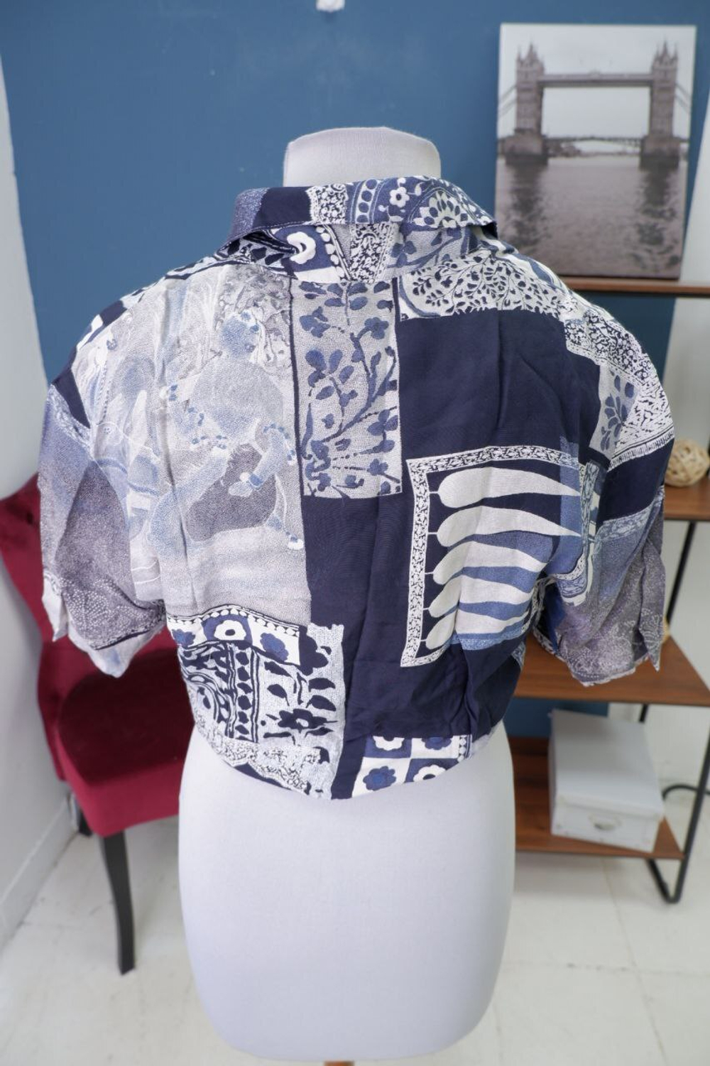 Рубашка на завязках 46 размер