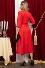 Платье вечернее Леди Удача (красное) П14653-18М LT Collection