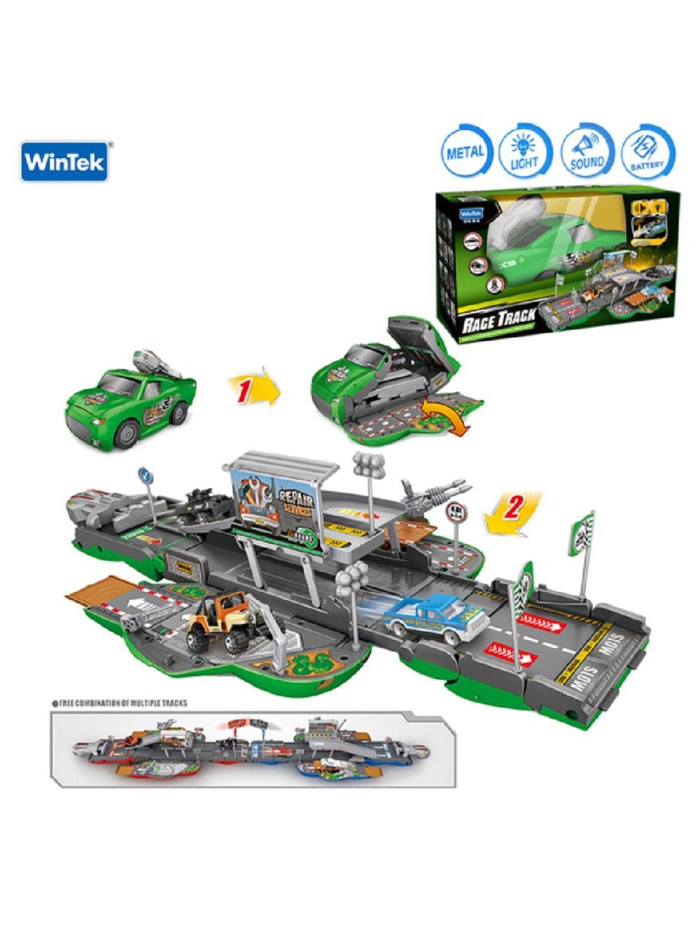 Парковка "Гонки" 2в1 свет/звук (200503276)