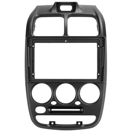 Комплект рамки с разъёмами 9" Hyundai Accent 2000-2011 ТАГАЗ одна кнопка (F1) - Car-Smart 3010