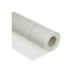 Сетка стеклотканевая усиленная 10х10мм, 1х50 м, 115 гр/м2