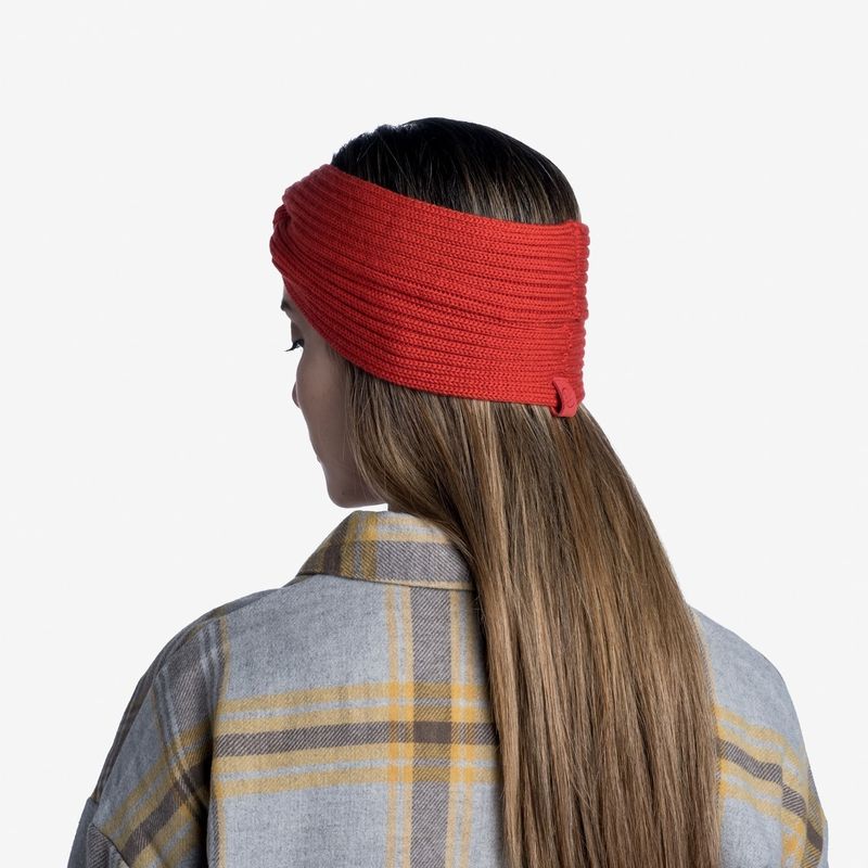 Вязаная повязка на голову Buff Headband Knitted Norval Fire Фото 4